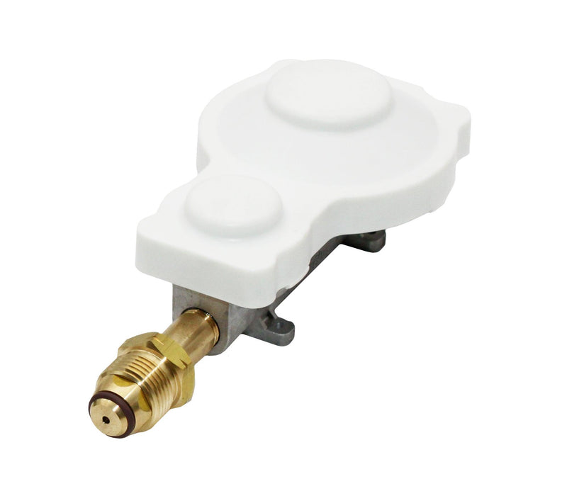Load image into Gallery viewer, Flame King 2-Stage 300,000 BTU Propane LP Horizontal Super Compact Regulator
