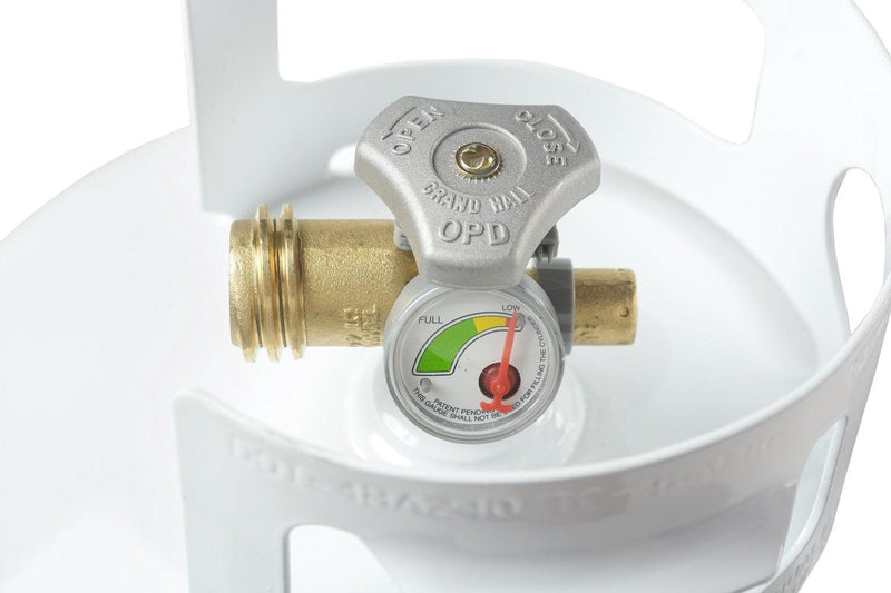 Load image into Gallery viewer, Flame King 20lb Propane Tank LP Cylinder with OPD &amp; Gauge
