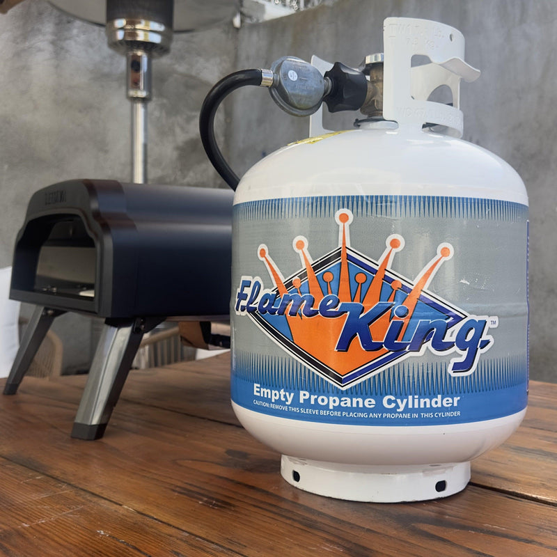 Load image into Gallery viewer, Flame King 20lb Propane Tank LP Cylinder with OPD

