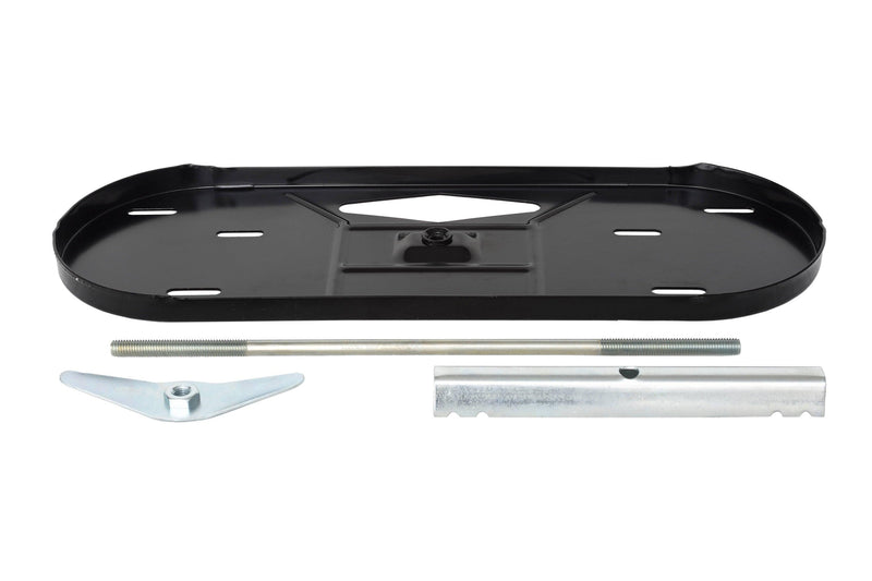 Load image into Gallery viewer, Flame King 30lb Rack for Dual Propane Tank RVs &amp; Trailers
