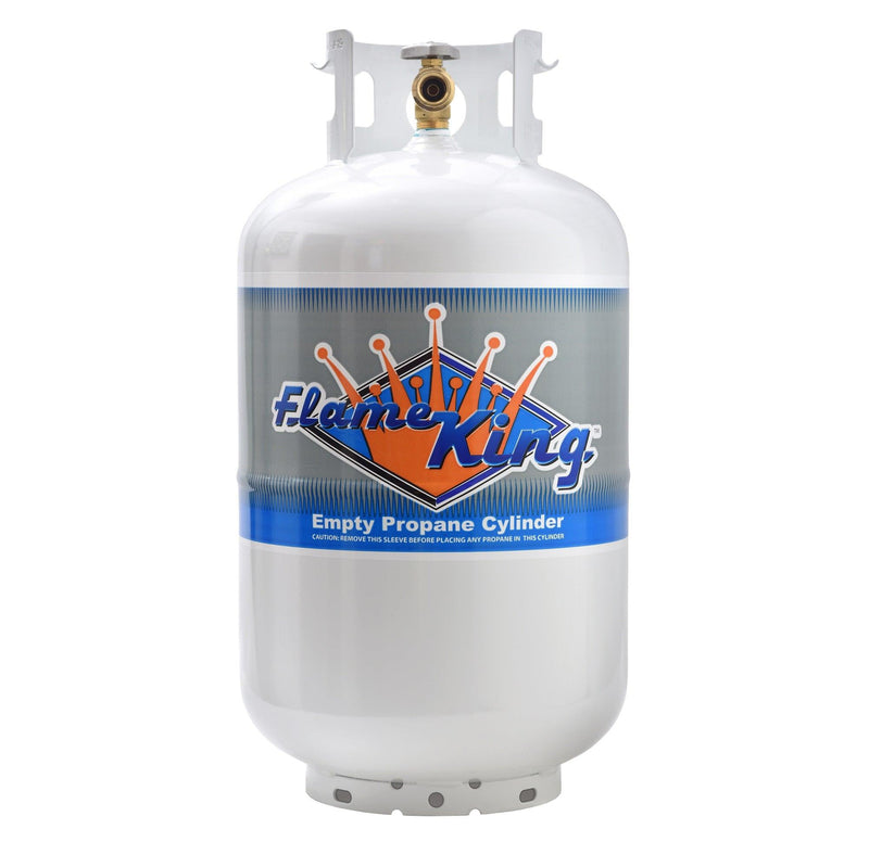 Load image into Gallery viewer, Flame King 30lb Propane Tank LP Cylinder with OPD
