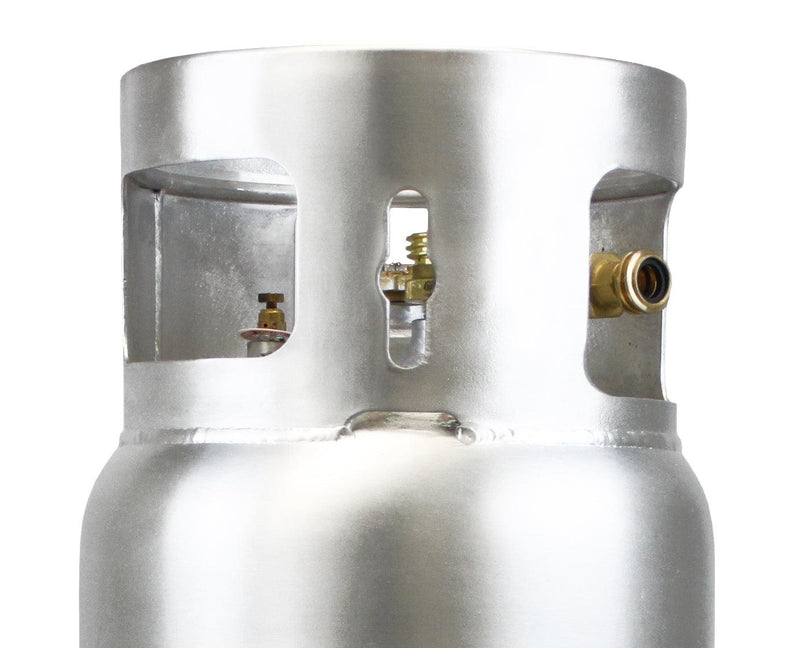 Load image into Gallery viewer, Flame King 33.5lb Aluminum Forklift Propane Tank Cylinder with Gauge
