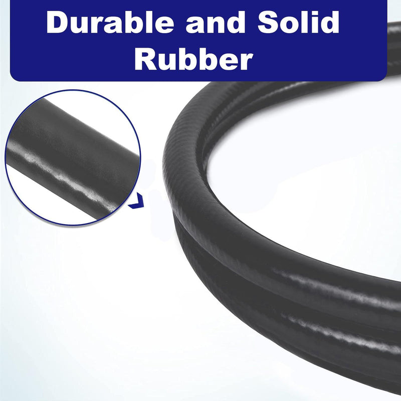 Load image into Gallery viewer, Flame King 48-Inch Thermo Rubber RV Slide Out Hose Assembly 3/8&#39;&#39; ID Female to Female
