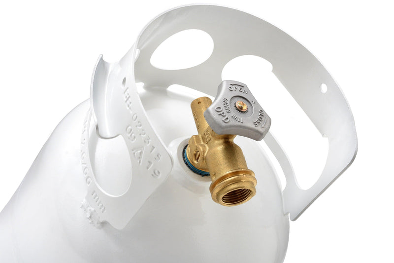 Load image into Gallery viewer, Flame King 5lb Propane Tank LP Cylinder with OPD
