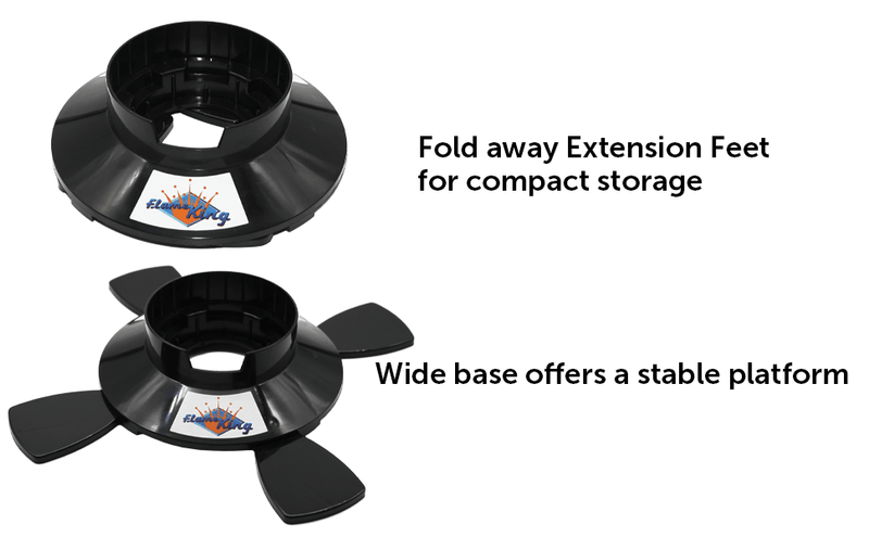 Load image into Gallery viewer, Flame King Base for 1lb Propane Cylinder
