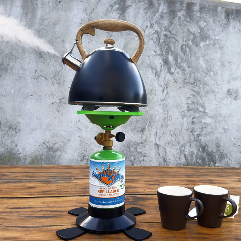 Load image into Gallery viewer, Flame King Base for 1lb Propane Cylinder
