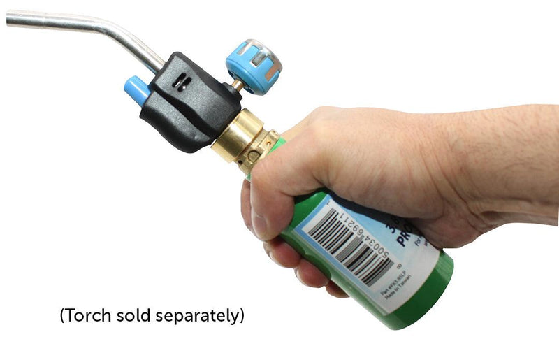 Load image into Gallery viewer, Flame King Eco Friendly 1/4 lb Refillable Mini Propane Tank Cylinder
