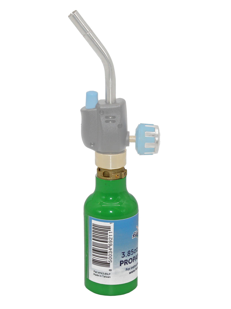 Load image into Gallery viewer, Flame King Eco Friendly 1/4 lb Refillable Mini Propane Tank Cylinder
