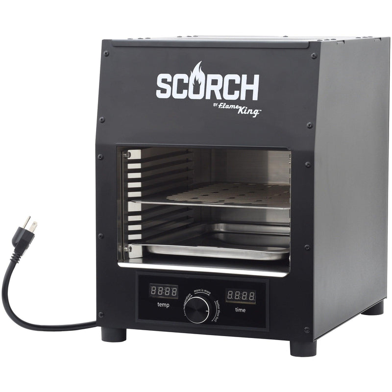 Load image into Gallery viewer, Flame King Electric Rapid Scorch Grill Cooker Oven
