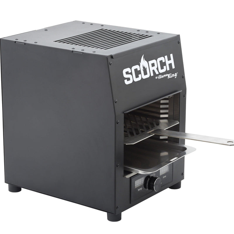 Load image into Gallery viewer, Flame King Electric Rapid Scorch Grill Cooker Oven
