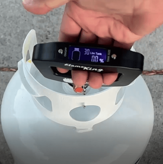 Load image into Gallery viewer, Flame King Electronic Gauge Scale  Propane Tanks with Digital Indicator
