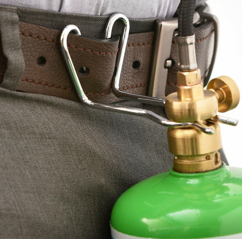 Load image into Gallery viewer, Flame King Flexible 5 FT Extension Hose For 1Lb Propane Tank Cylinder
