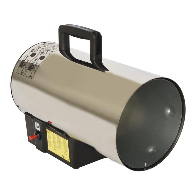 Load image into Gallery viewer, Flame King Forced Air Heater Portable Propane Tank Outdoor 60,000 BTU
