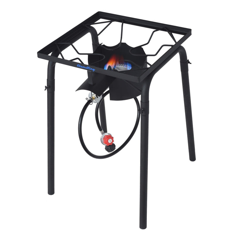 Load image into Gallery viewer, Flame King Heavy Duty 100,000 BTU Propane Gas Single Burner Cooker
