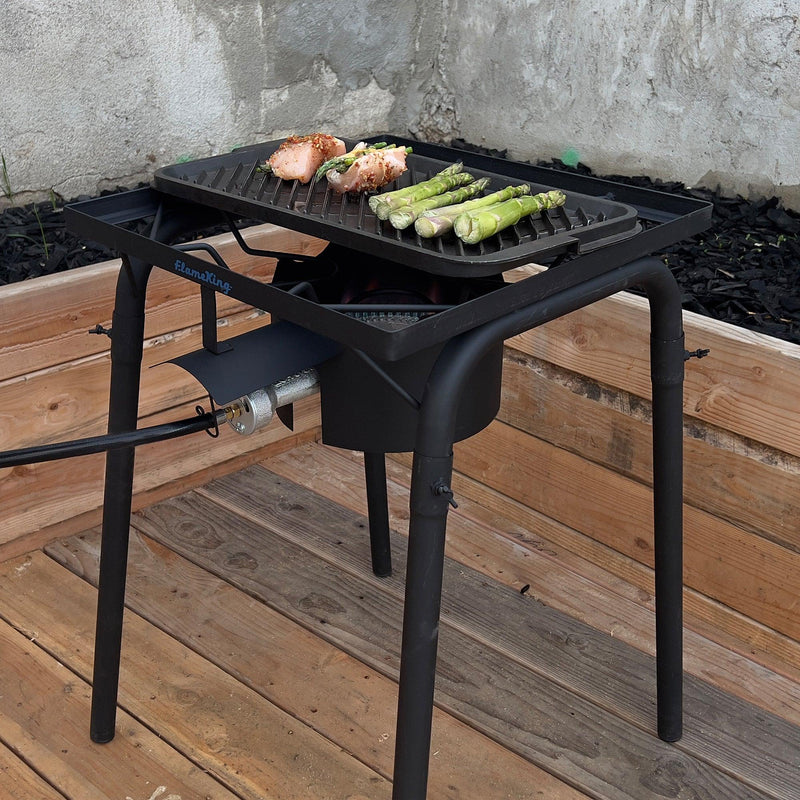 Load image into Gallery viewer, Flame King Heavy Duty 100,000 BTU Propane Gas Single Burner Cooker
