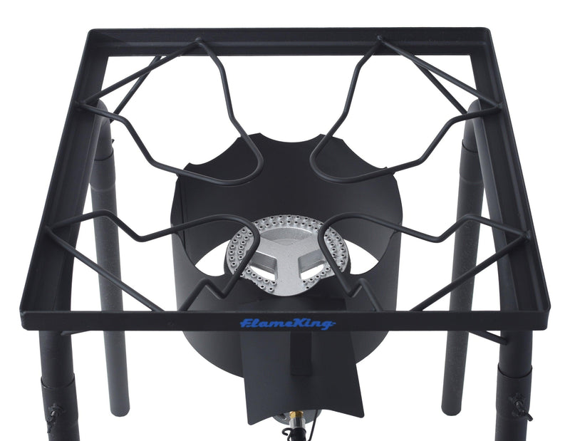 Load image into Gallery viewer, Flame King Heavy Duty 100,000 BTU Propane Gas Single Burner Cooker
