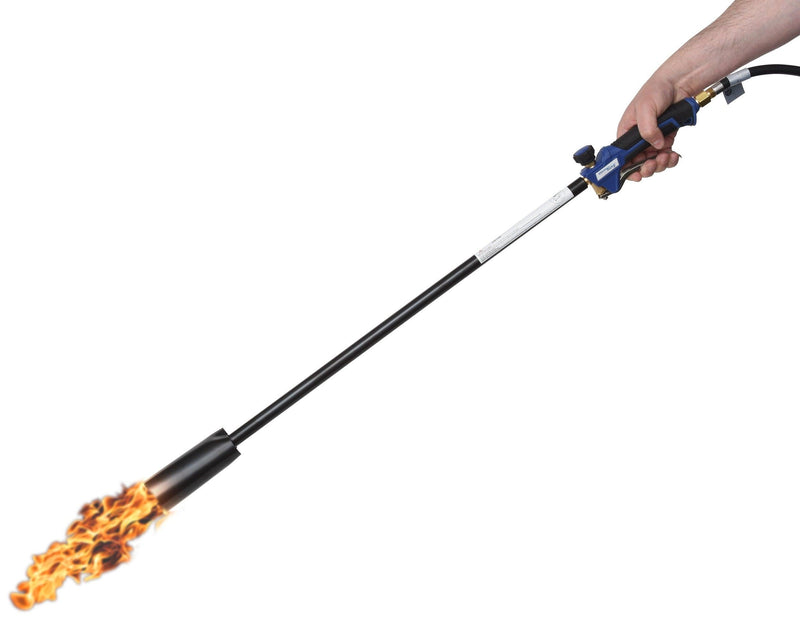 Load image into Gallery viewer, Flame King Heavy Duty 100,000 BTU Propane Torch Weed Burner
