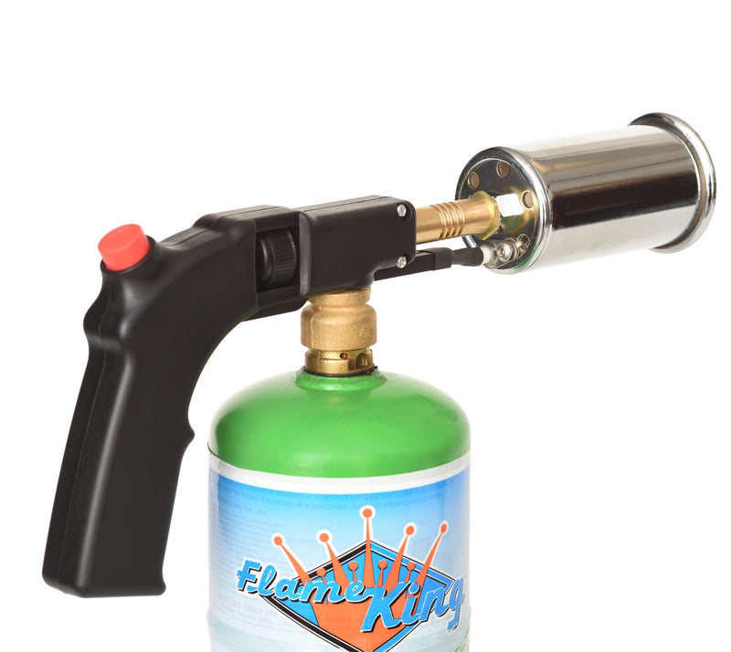 Load image into Gallery viewer, Flame King High Intensity Propane Cooking Searing Torch with Electric Start &amp; Comfort Handle
