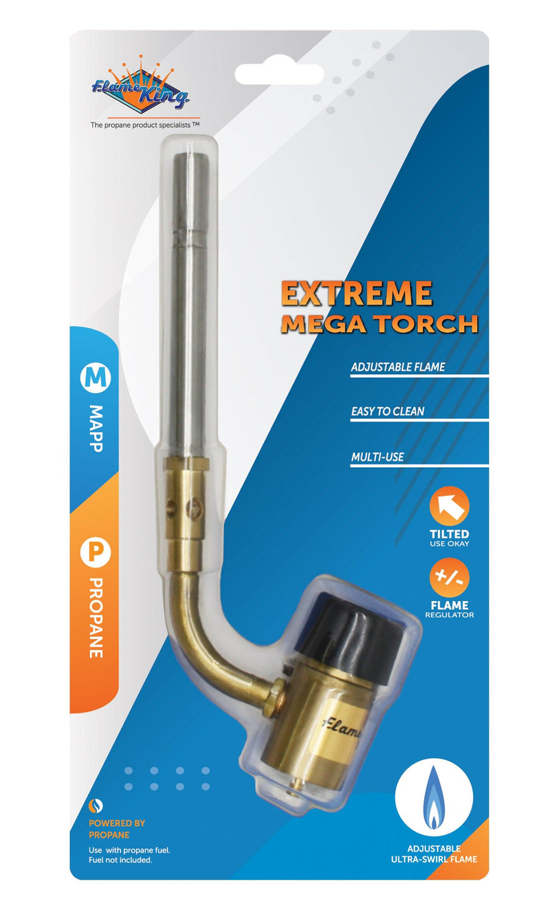Load image into Gallery viewer, Flame King High Intensity Propane Torch Head Swirl Flame
