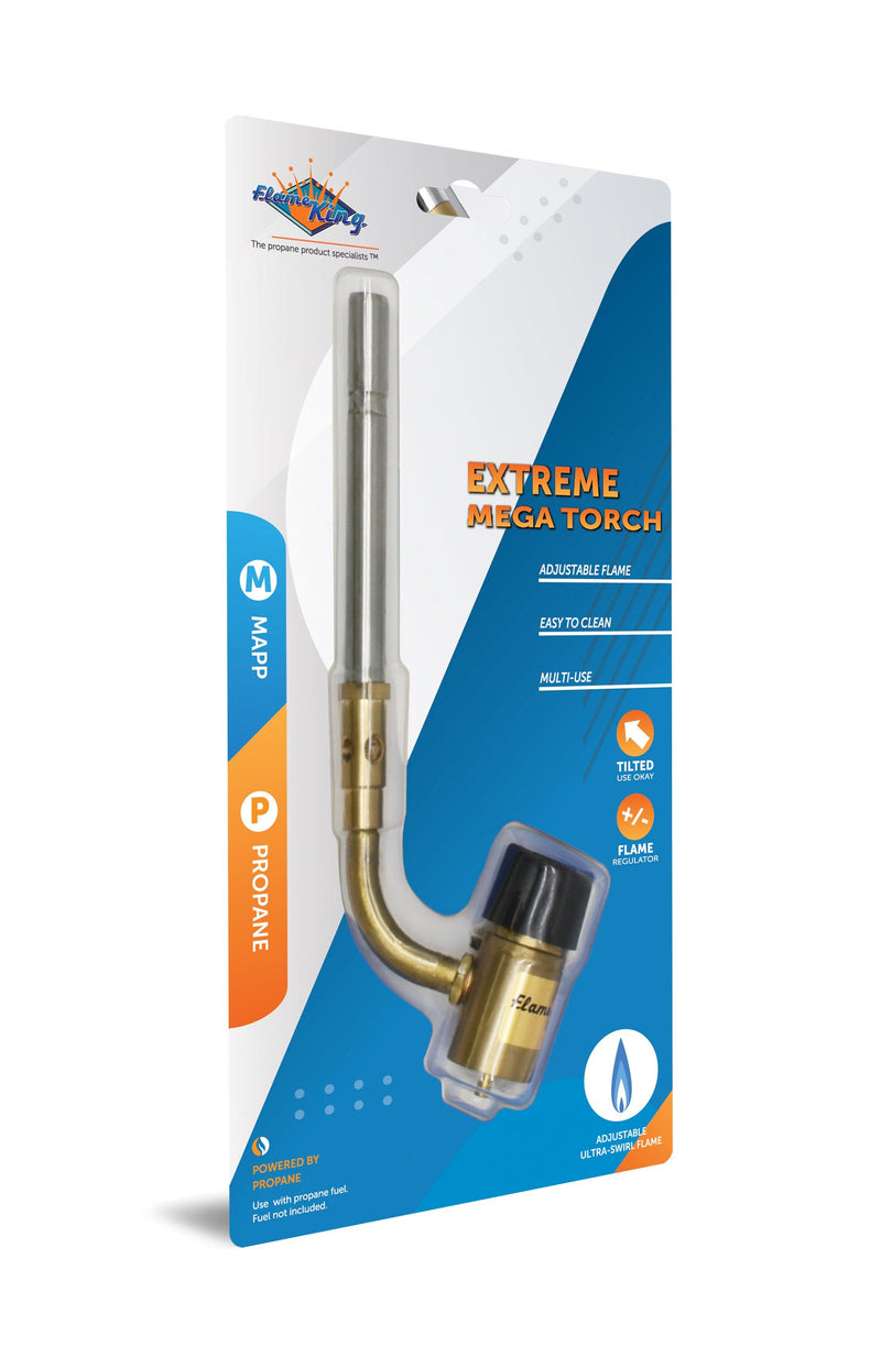 Load image into Gallery viewer, Flame King High Intensity Propane Torch Head Swirl Flame
