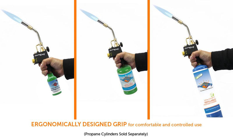 Load image into Gallery viewer, Flame King High Intensity Welding Propane Torch Head Swirl Flame
