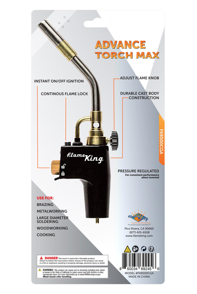 Load image into Gallery viewer, Flame King High Intensity Welding Propane Torch Head Swirl Flame
