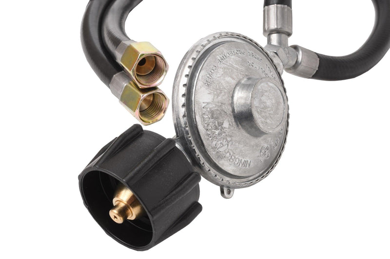 Load image into Gallery viewer, Flame King Hose and Regulator for Grills with Side Burner, 24 inches
