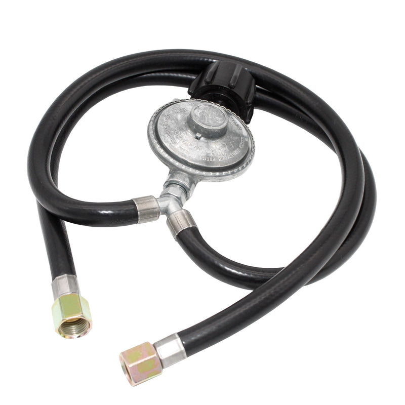 Load image into Gallery viewer, Flame King Hose and Regulator for Grills with Side Burner, 24 inches
