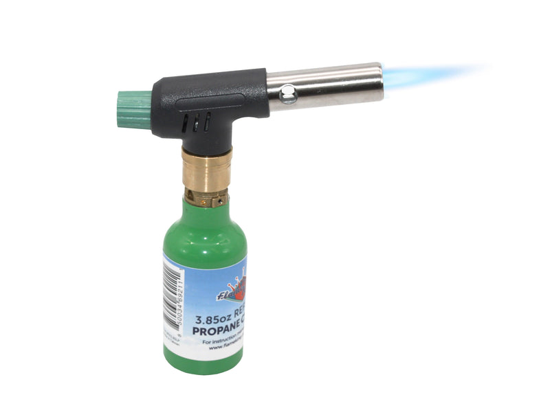 Load image into Gallery viewer, Flame King Mini Propane Blow Torch Head 10,000 BTU for Kitchen and Soldering
