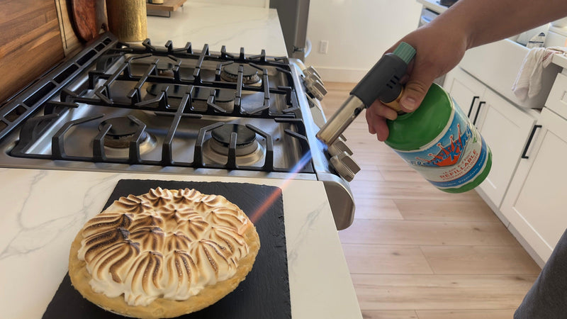 Load image into Gallery viewer, Flame King Mini Propane Blow Torch Head 10,000 BTU for Kitchen and Soldering

