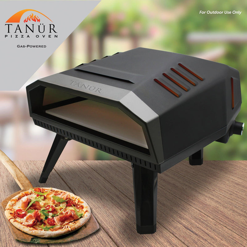 Load image into Gallery viewer, Flame King Outdoor Portable 12-inch Propane Pizza Oven Gas With Stone
