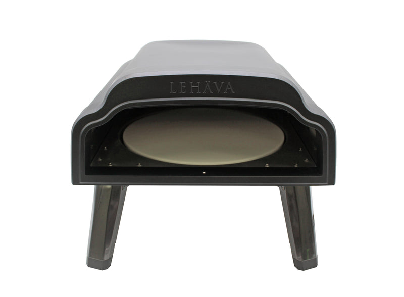 Load image into Gallery viewer, Flame King Outdoor Portable 14-inch Propane Pizza Oven Gas 360 Degree Rotating Stone
