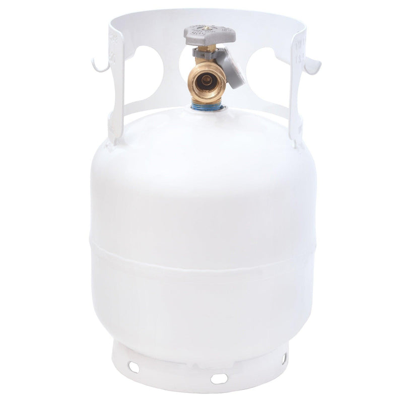 Load image into Gallery viewer, Flame King Portable 5lb Propane Tank LP Cylinder with OPD &amp; Gauge
