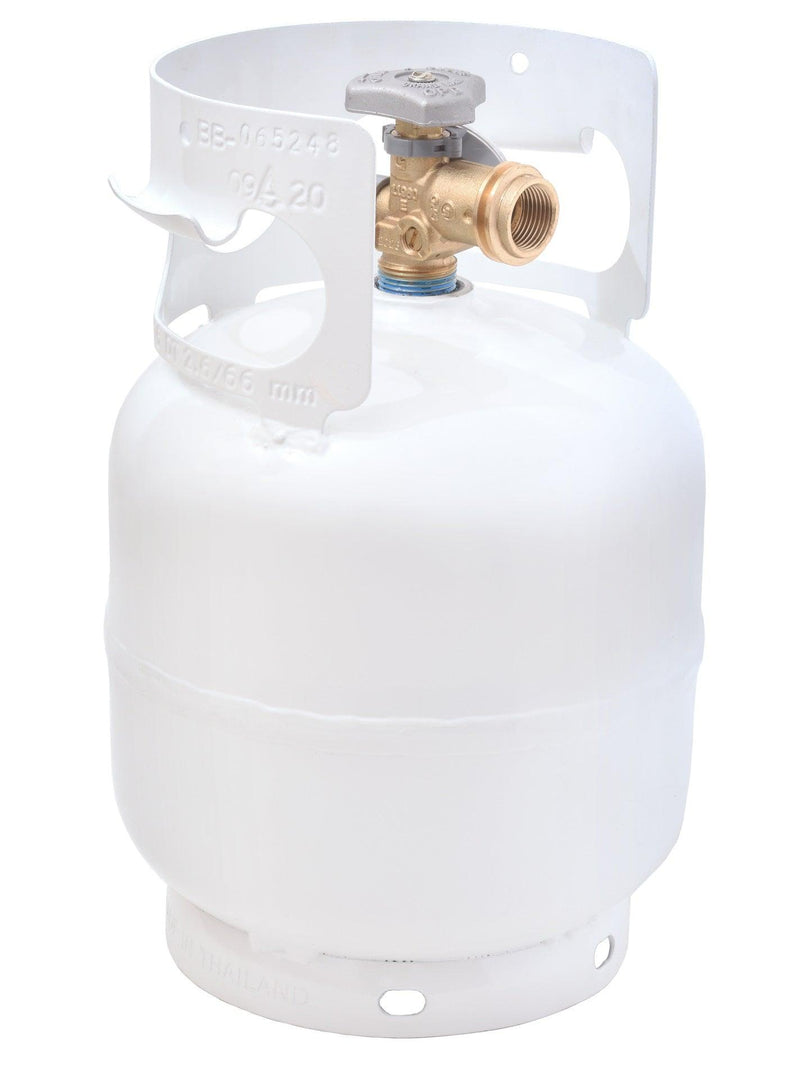 Load image into Gallery viewer, Flame King Portable 5lb Propane Tank LP Cylinder with OPD &amp; Gauge

