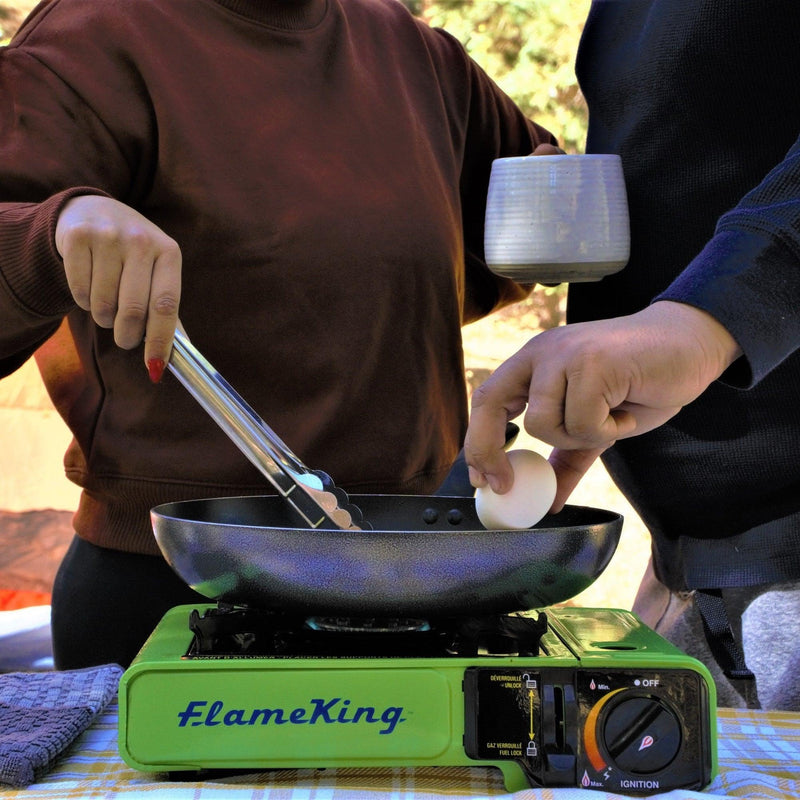 Load image into Gallery viewer, Flame King Portable Butane &amp; Propane Gas Stove with Single Burner
