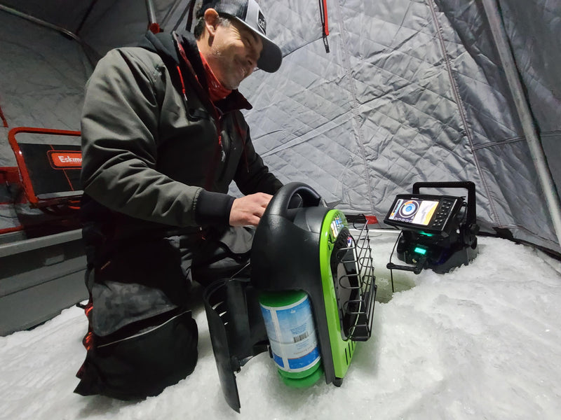 Load image into Gallery viewer, Flame King Portable Heater 10,000 BTU Propane Gas Tank Space Radiant Indoor &amp; Outdoor
