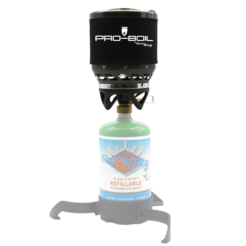 Load image into Gallery viewer, Flame King Pro-Boil Camping and Backpacking Stove Cooking System
