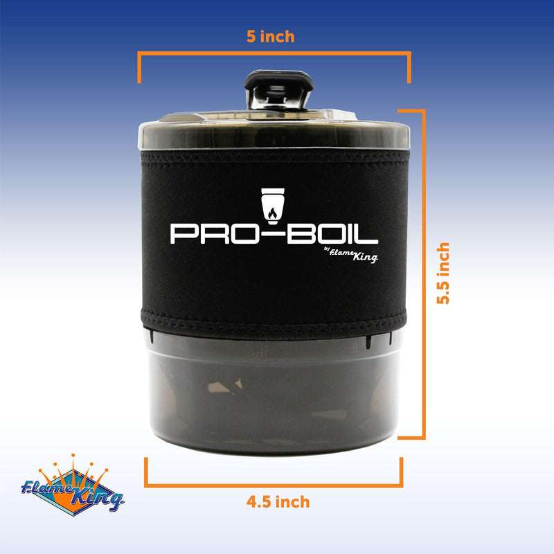 Load image into Gallery viewer, Flame King Pro-Boil Camping and Backpacking Stove Cooking System
