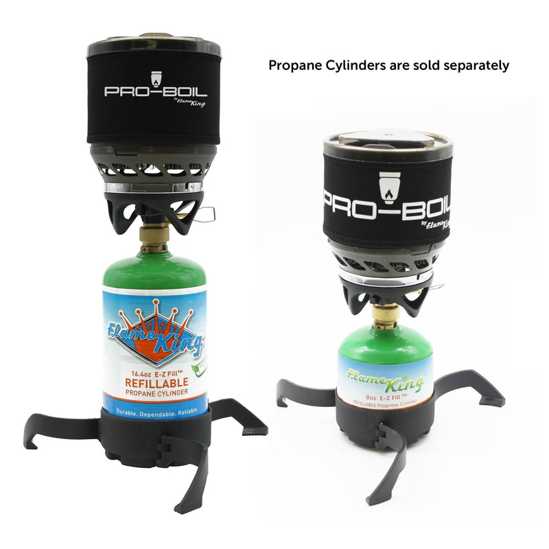 Load image into Gallery viewer, Flame King Pro-Boil Camping and Backpacking Stove Cooking System
