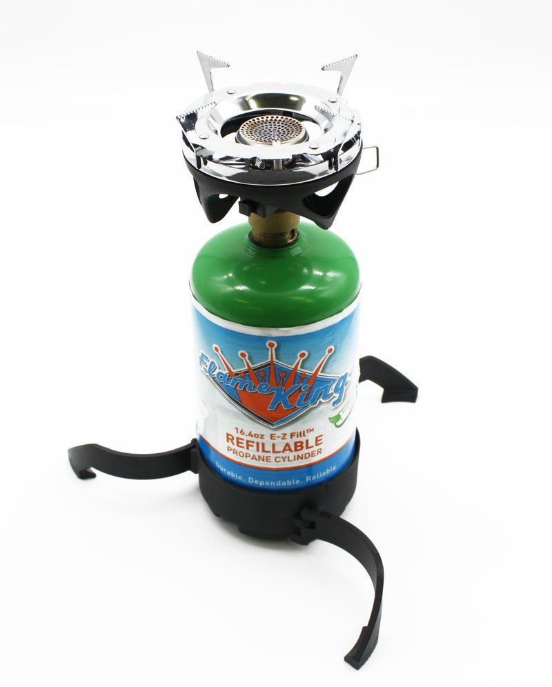 Load image into Gallery viewer, Flame King Pro-Boil Camping and Backpacking Stove Cooking System
