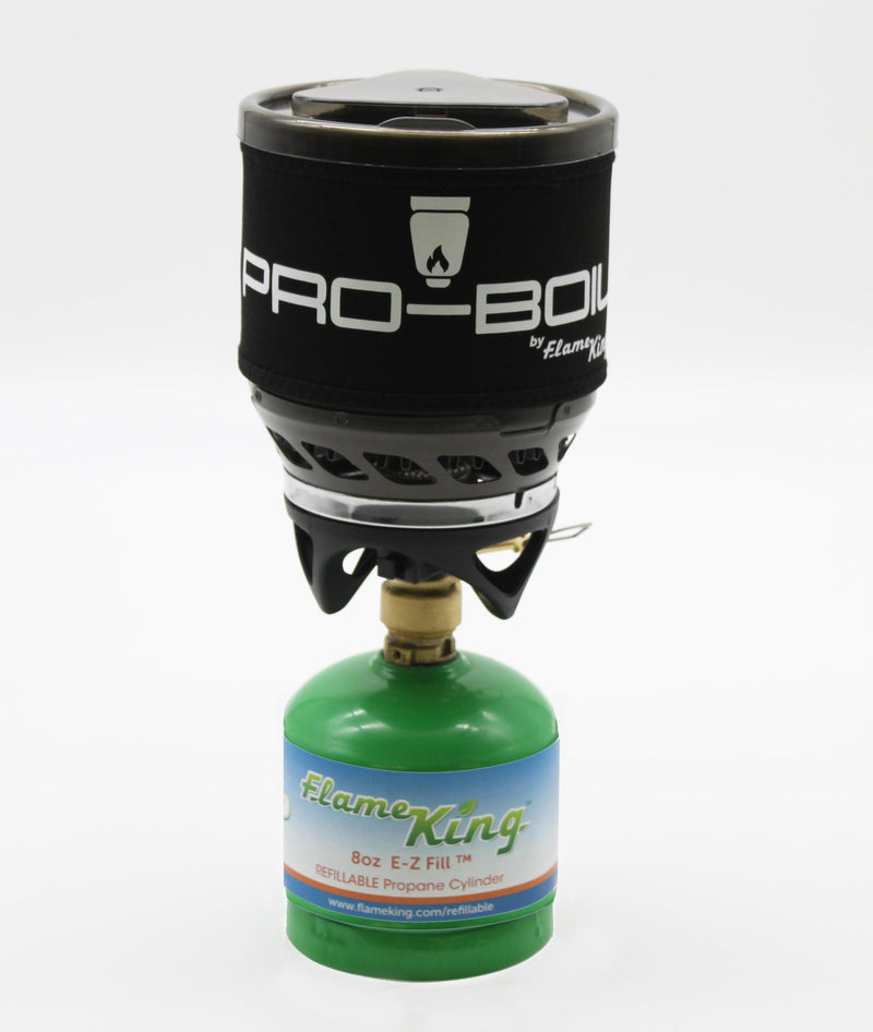 Load image into Gallery viewer, Flame King Pro-Boil Camping and Backpacking Stove Cooking System
