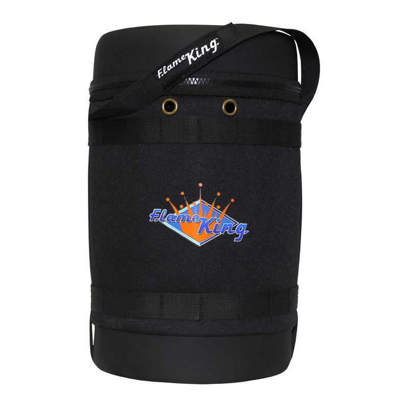 Load image into Gallery viewer, Flame King Propane Gas Hauler for 5lb Propane Tank Insulated Protective Carry Case
