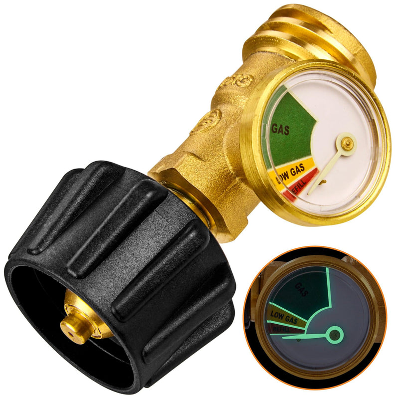 Load image into Gallery viewer, Flame King Propane Gas Level Indicator Check Gauge Meter For Propane Tanks Cylinders
