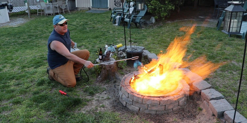 Load image into Gallery viewer, Flame King Propane LP Log Lighter Starter for Fireplace, Furnace and Fire pits
