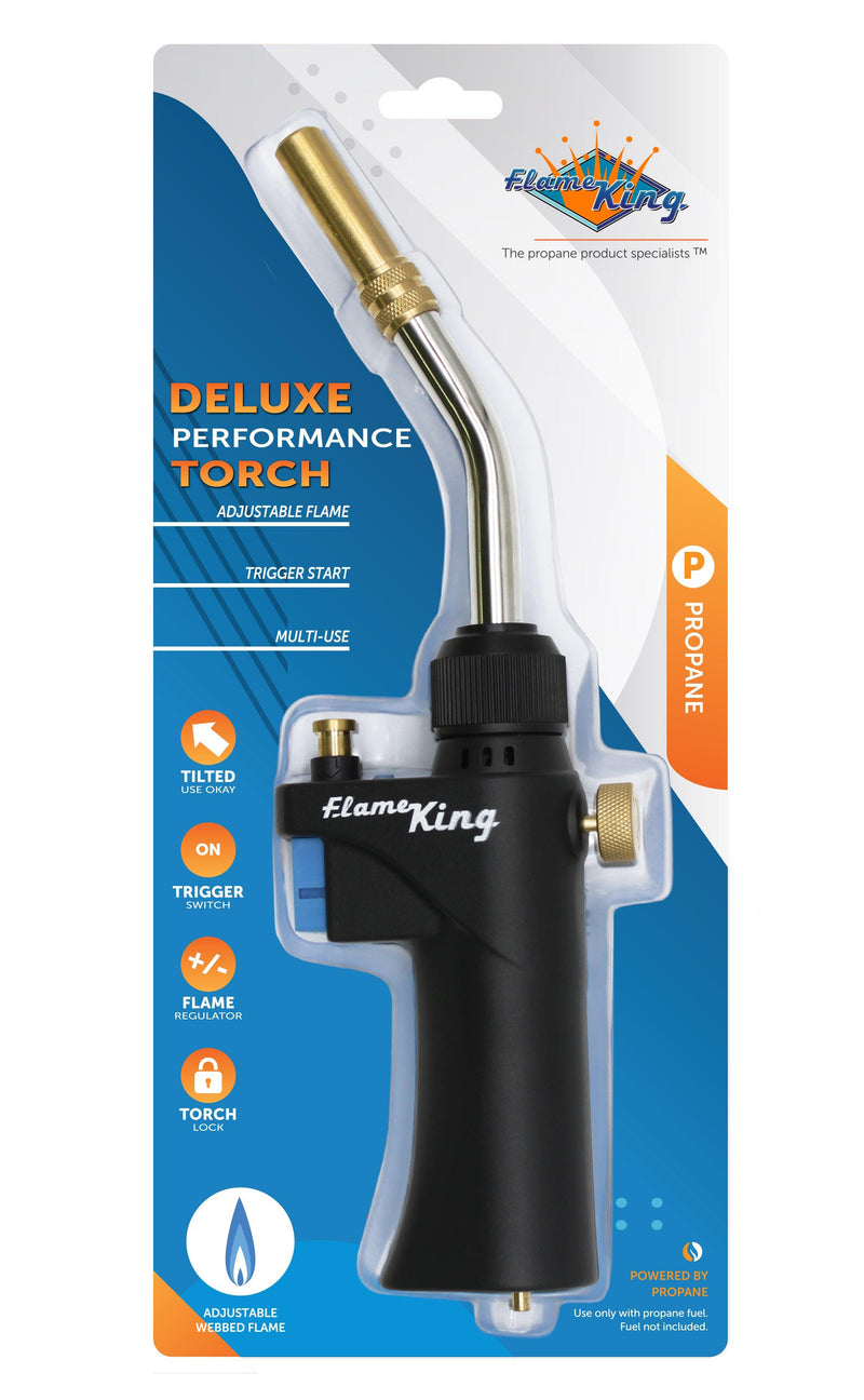 Load image into Gallery viewer, Flame King Propane Torch Webbed Flame Soldering
