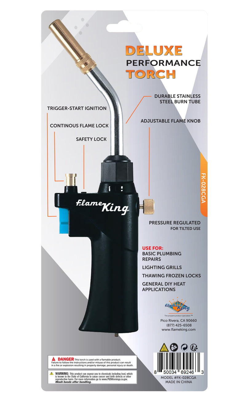 Load image into Gallery viewer, Flame King Propane Torch Webbed Flame Soldering
