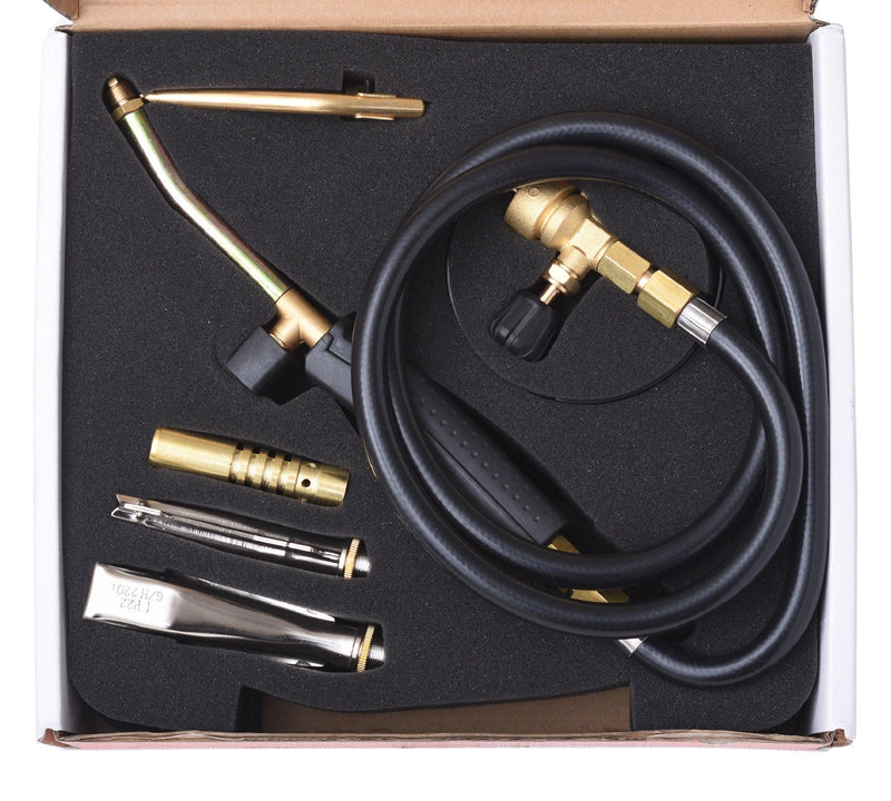 Load image into Gallery viewer, Flame King Propane Torch with 3 Interchangeable Tips
