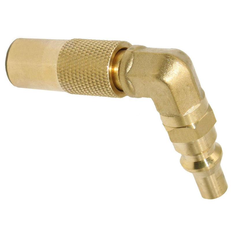 Load image into Gallery viewer, Flame King RV Quick Connect Elbow Adapter for 17&quot; or 22&quot; Griddle
