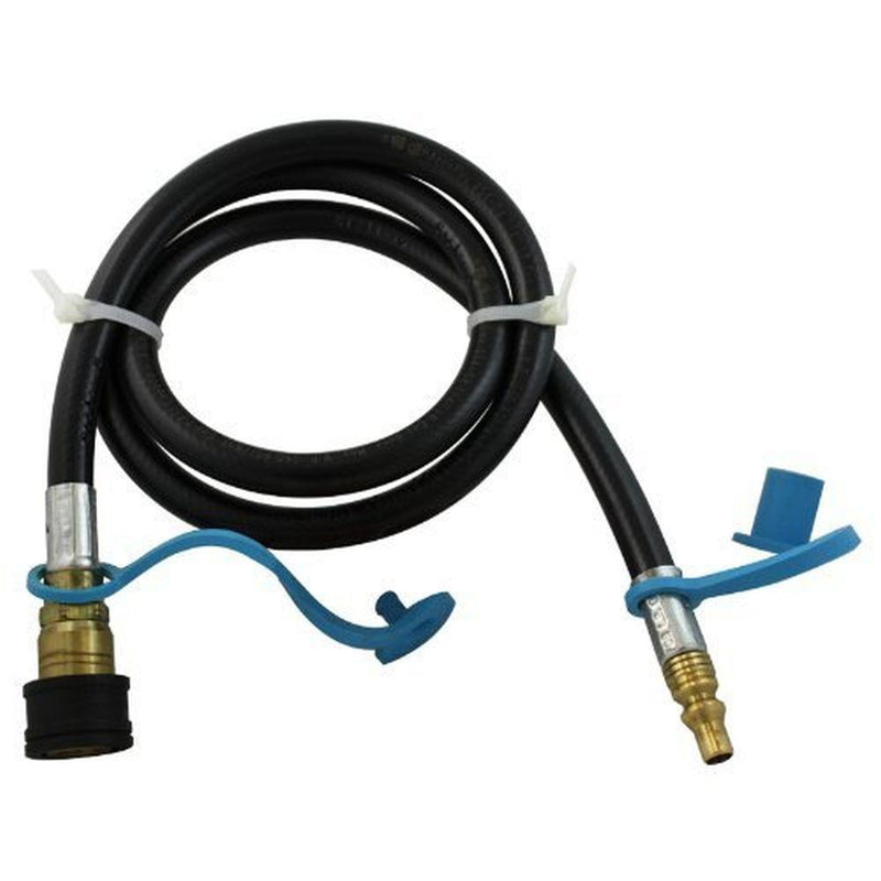 Load image into Gallery viewer, Flame King RV, Van, Trailer, Dual Quick Connect Hose, LP Gas Only, 72 Inch, 1/4 Inch
