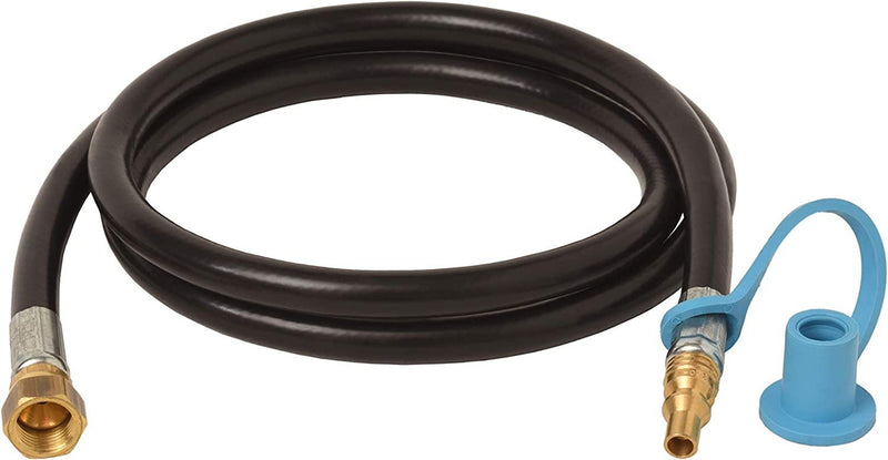 Load image into Gallery viewer, Flame King RV, Van, Trailer Low Pressure Quick Connect 72 Inch, 3/8 Inch ID Female SAE Gas Flare Fitting
